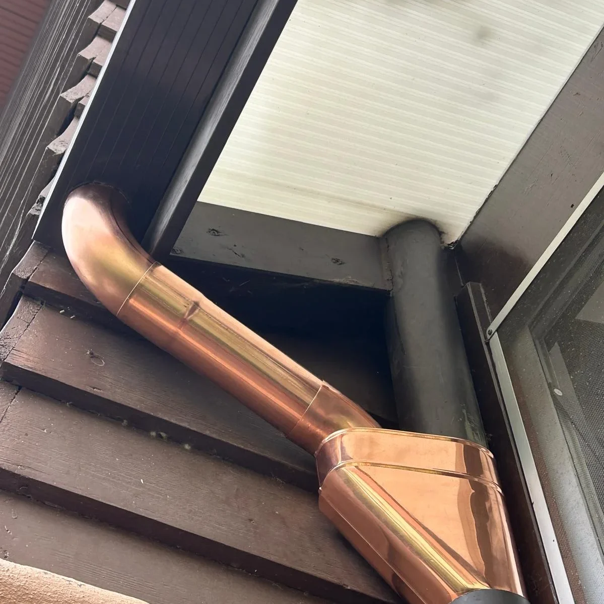 gouttiere cuivre